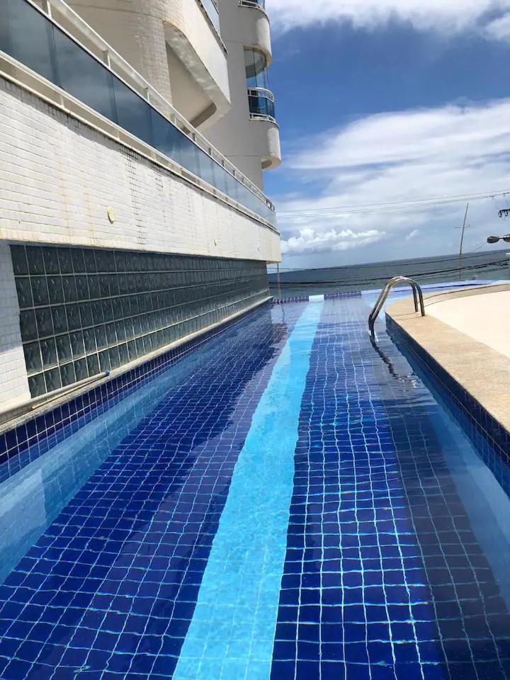 Apartamento Ondina Porto Com Vista Para O Mar Salvador Esterno foto