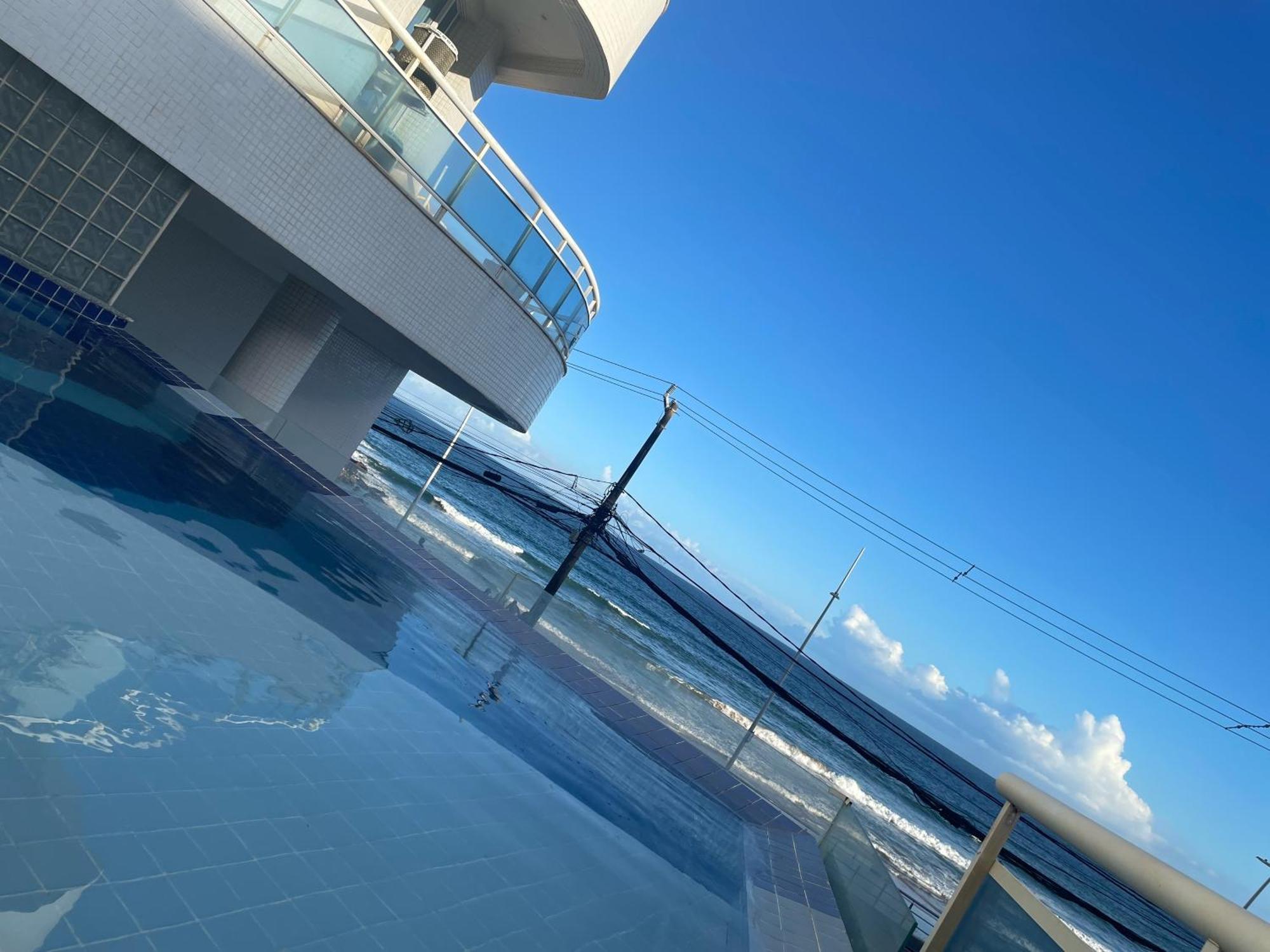 Apartamento Ondina Porto Com Vista Para O Mar Salvador Esterno foto